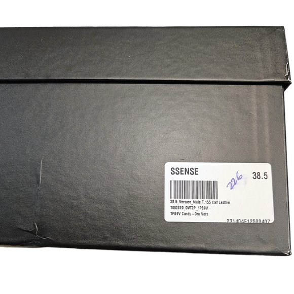 VERSACE Aevitas Platform Mules in Candy Pink Size 38.5 NIB - Picture 10 of 14